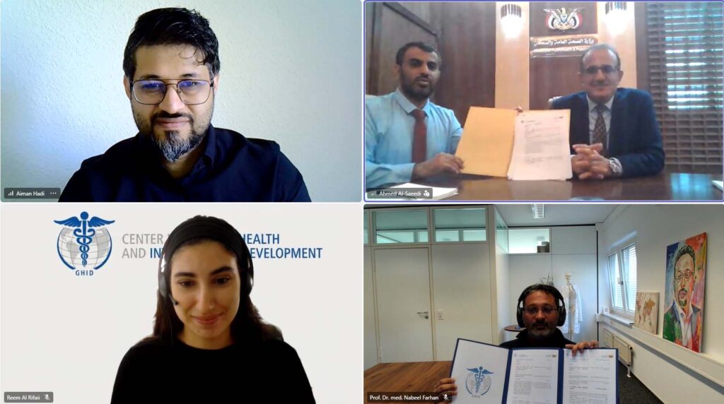 Moh Aden GHID agreement photo